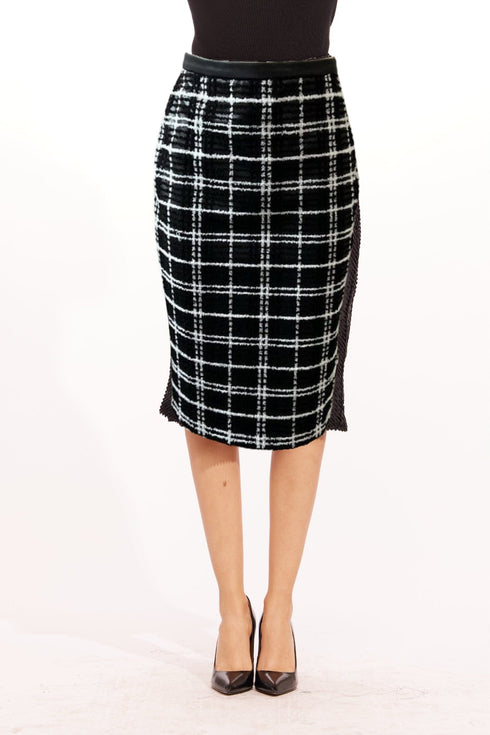 Otis Skirt - Wet Cement